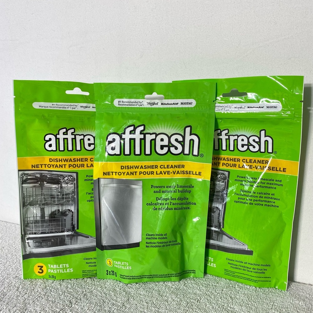 Affresh Dishwasher Cleaner Tablets x3 Packs